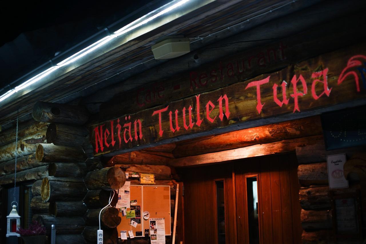 Neljaen Tuulen Tupa Bed & Breakfast Kaamanen ภายนอก รูปภาพ